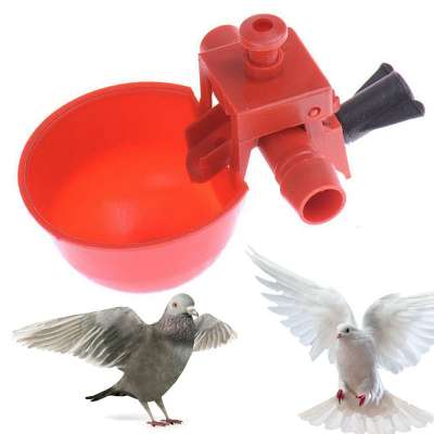 Automatic Bird Chicken Coop Feed Poultry Water Drinking Cups Waterer Chicken Drinkers Fowl Aviary Feed Cup Cook Bowl